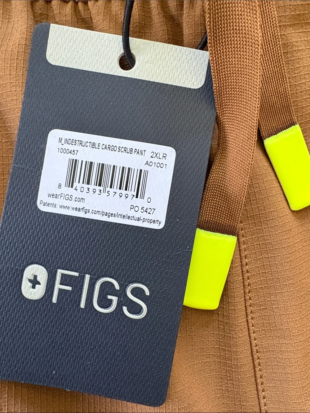 Figs Cargo Scrub Pant Size 2XL NWT